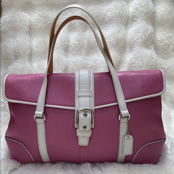 COACH Vintage Pink Tote Bag - Picture 1 of 15